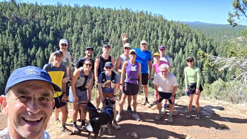 Watermarked race photo preview