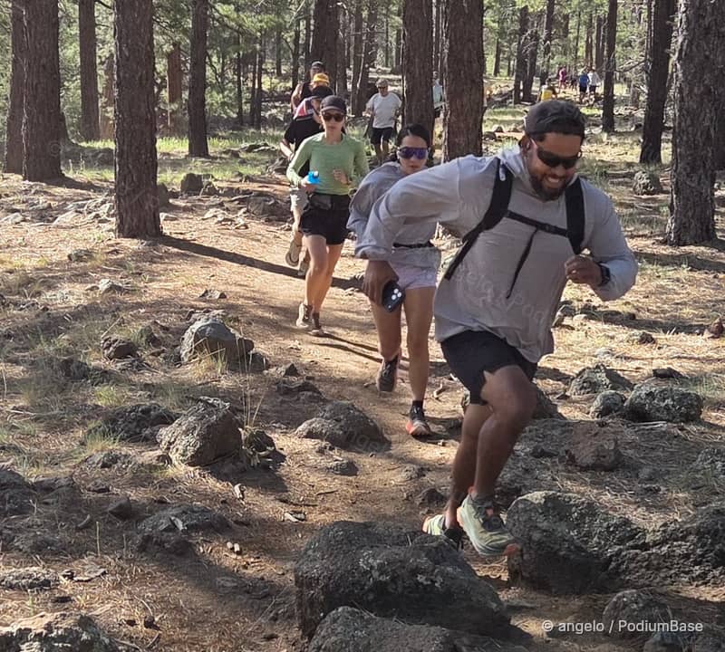 Watermarked race photo preview