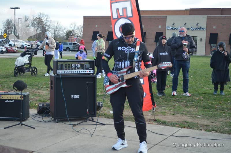 Watermarked race photo preview