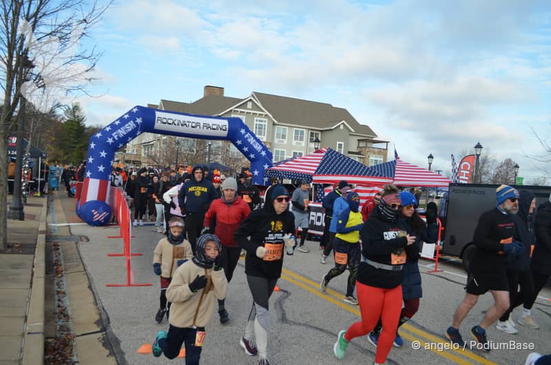Watermarked race photo preview