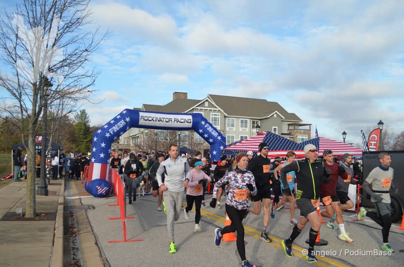 Watermarked race photo preview