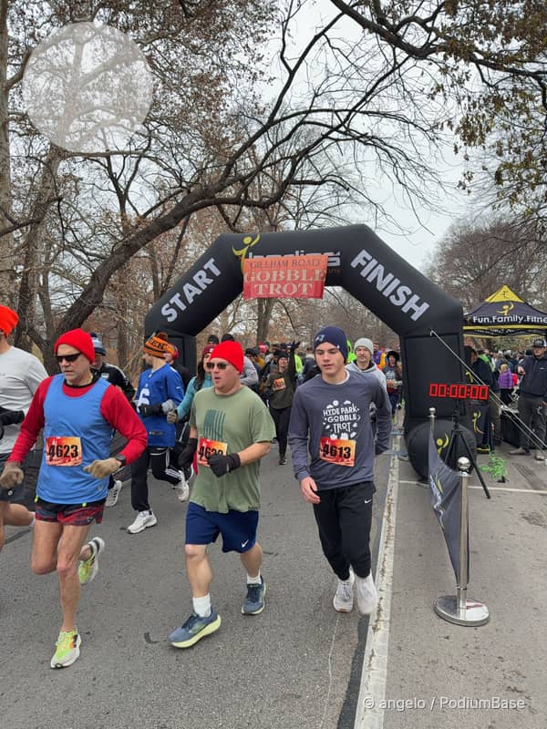 Watermarked race photo preview