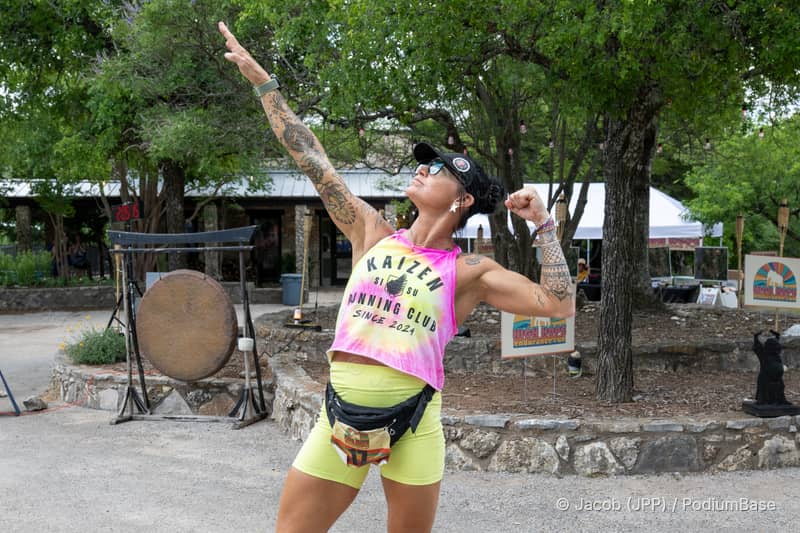 Watermarked race photo preview