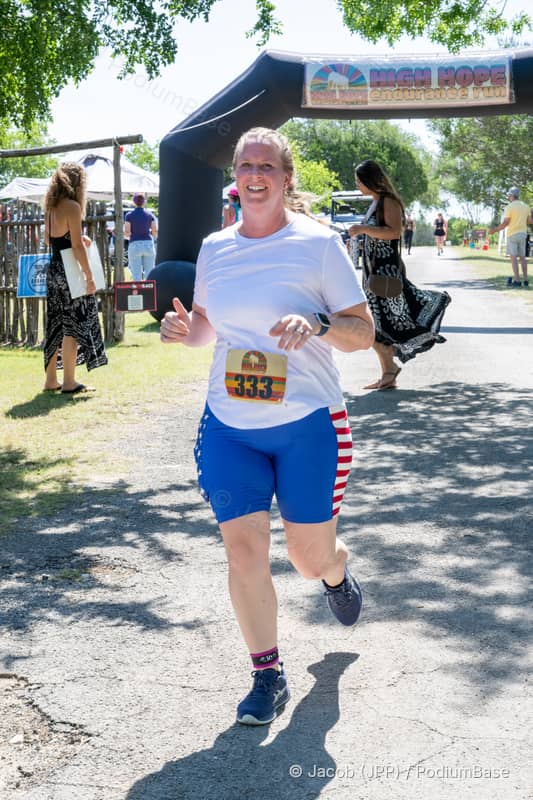 Watermarked race photo preview