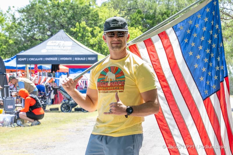 Watermarked race photo preview