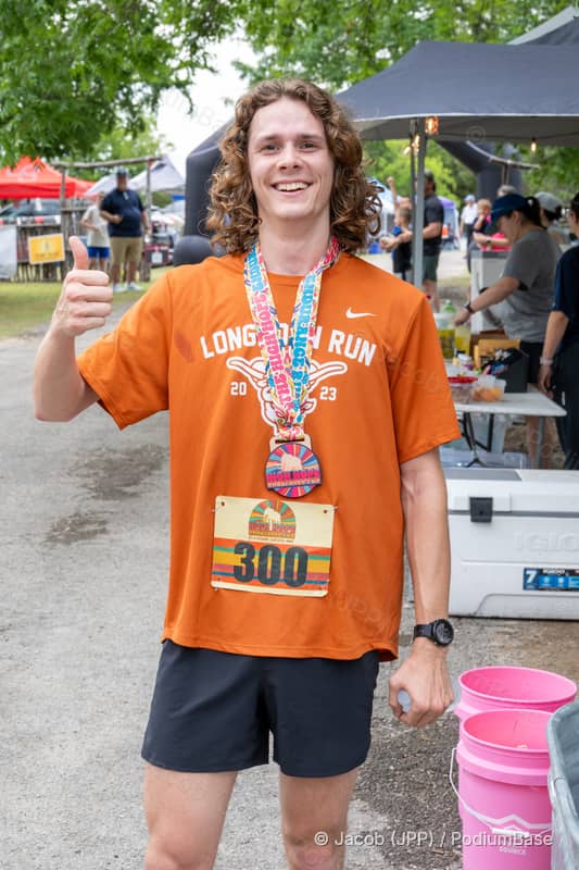 Watermarked race photo preview