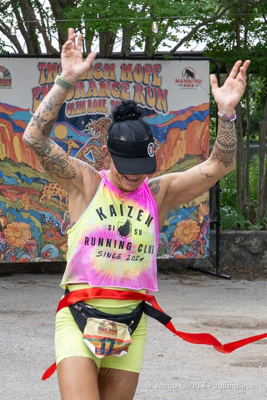 Watermarked race photo preview