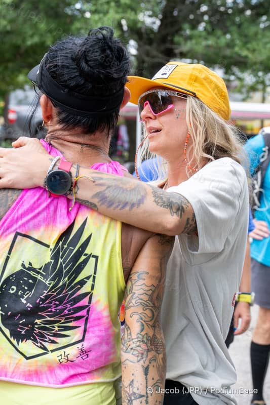 Watermarked race photo preview
