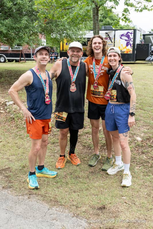 Watermarked race photo preview