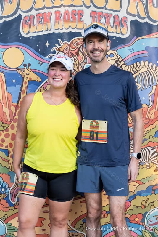 Watermarked race photo preview