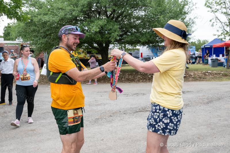 Watermarked race photo preview