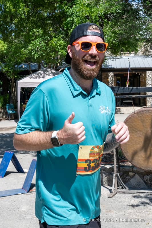 Watermarked race photo preview