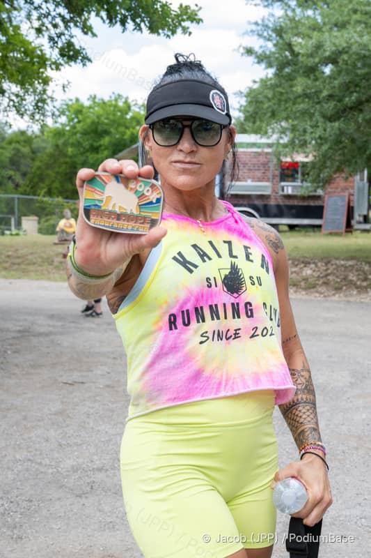 Watermarked race photo preview