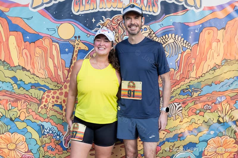 Watermarked race photo preview