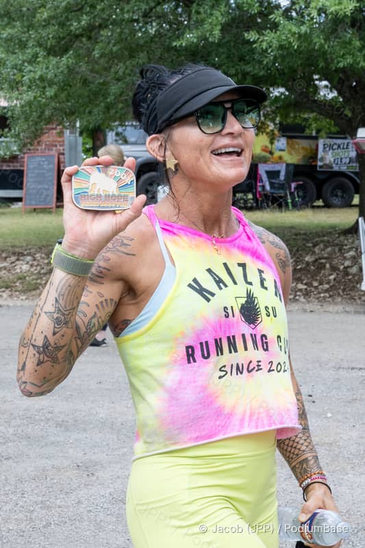 Watermarked race photo preview