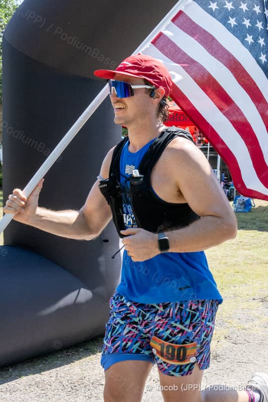 Watermarked race photo preview