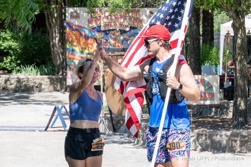 Watermarked race photo preview