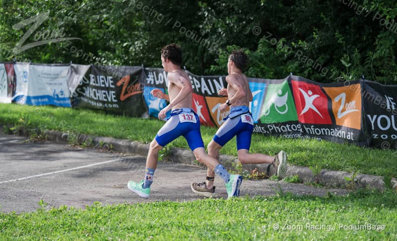 Watermarked race photo preview