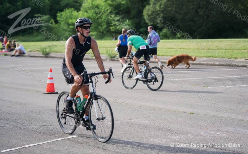 Watermarked race photo preview