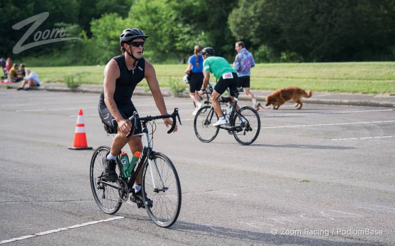 Watermarked race photo preview