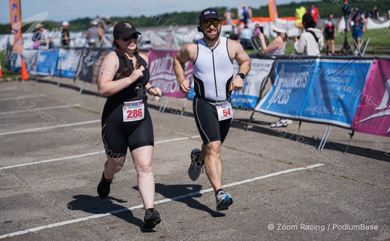 Watermarked race photo preview