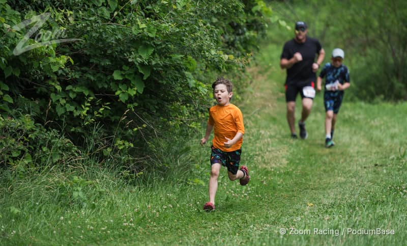 Watermarked race photo preview