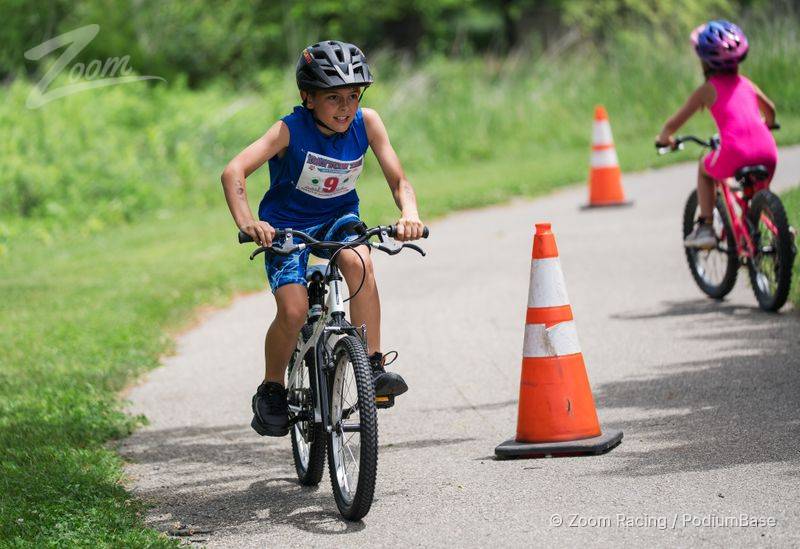 Watermarked race photo preview
