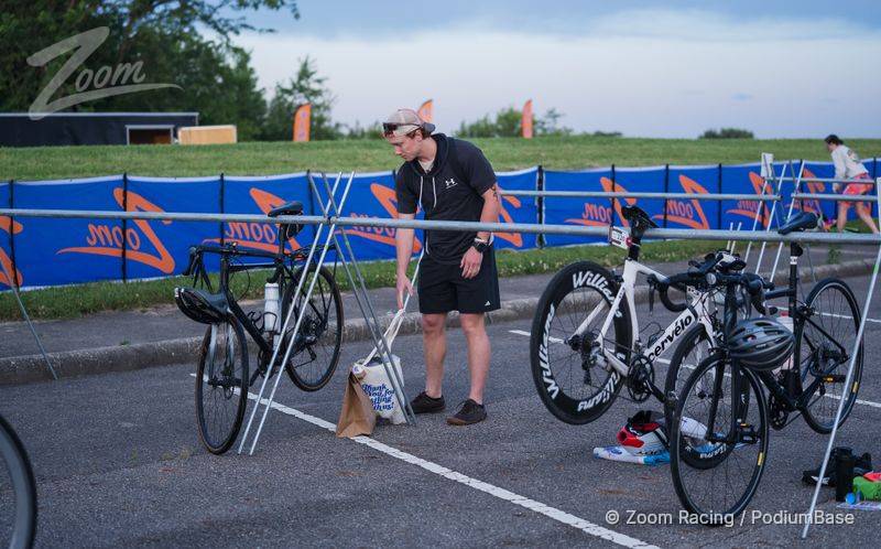 Watermarked race photo preview