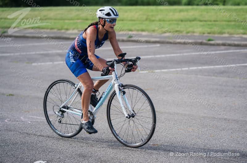 Watermarked race photo preview