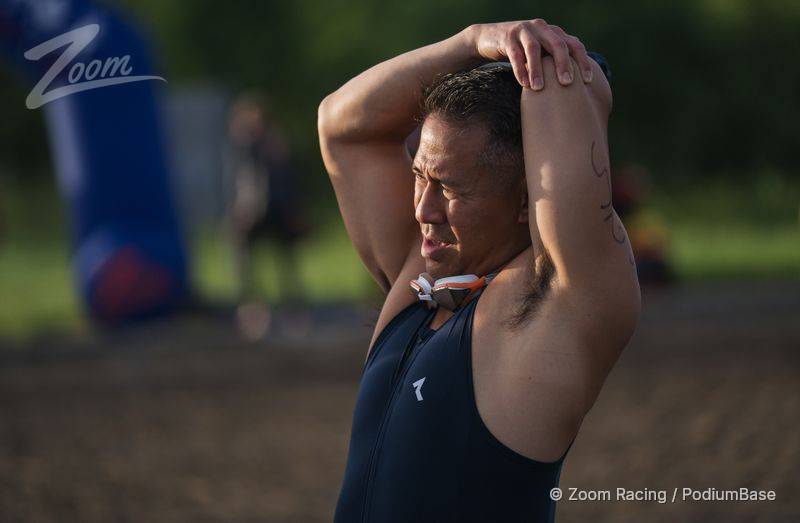 Watermarked race photo preview