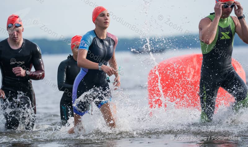 Watermarked race photo preview
