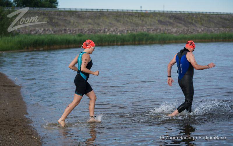 Watermarked race photo preview
