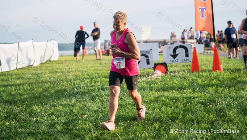 Watermarked race photo preview