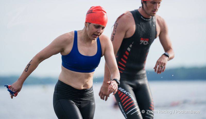 Watermarked race photo preview