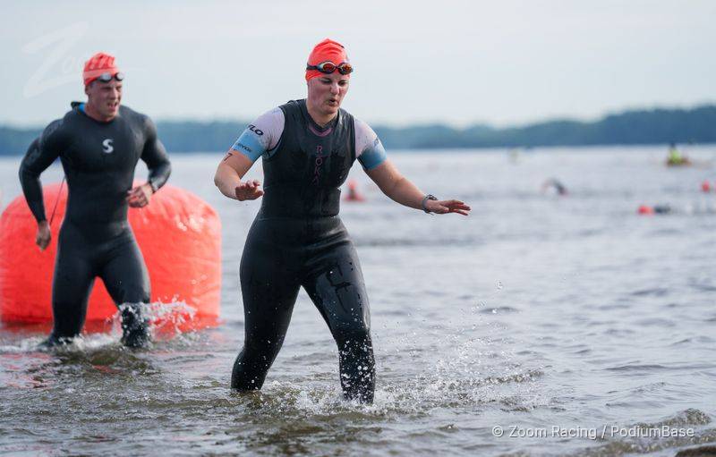 Watermarked race photo preview