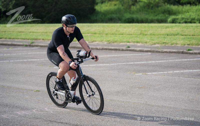 Watermarked race photo preview