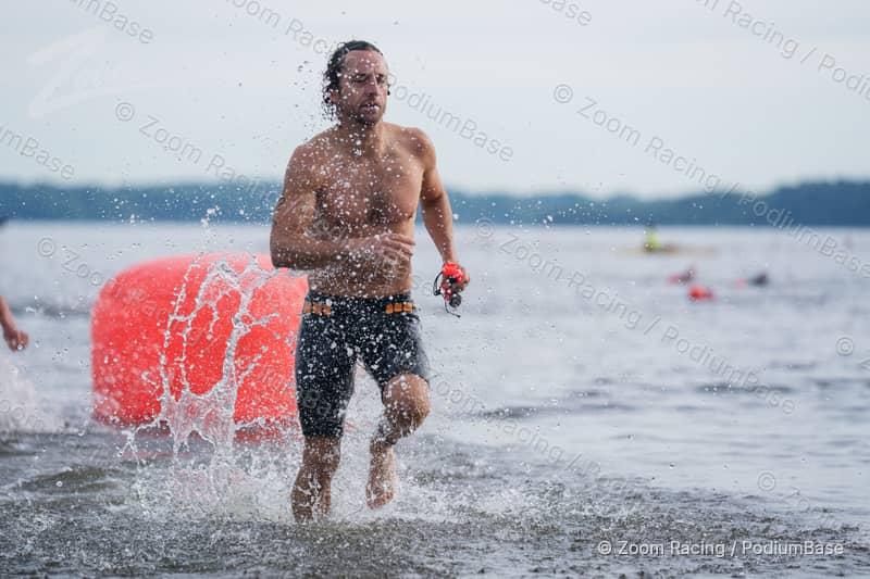 Watermarked race photo preview