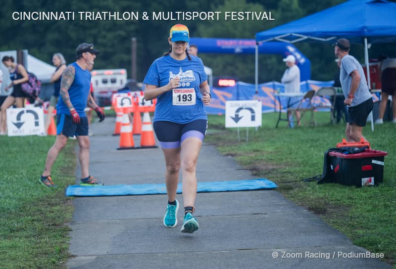 Watermarked race photo preview