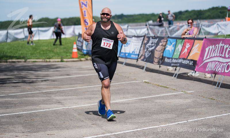 Watermarked race photo preview