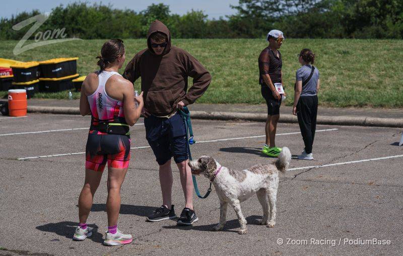Watermarked race photo preview