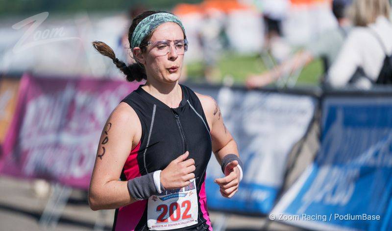 Watermarked race photo preview