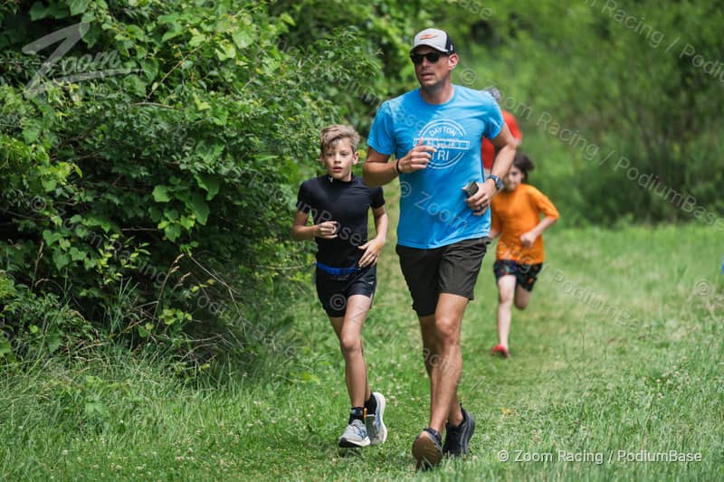 Watermarked race photo preview