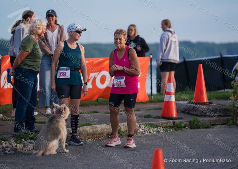 Watermarked race photo preview