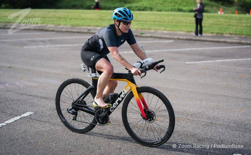 Watermarked race photo preview