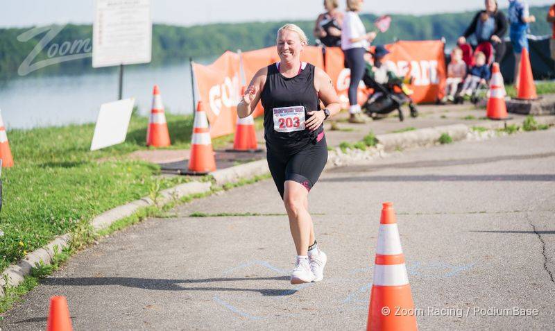 Watermarked race photo preview