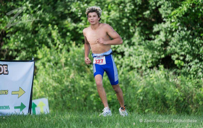 Watermarked race photo preview