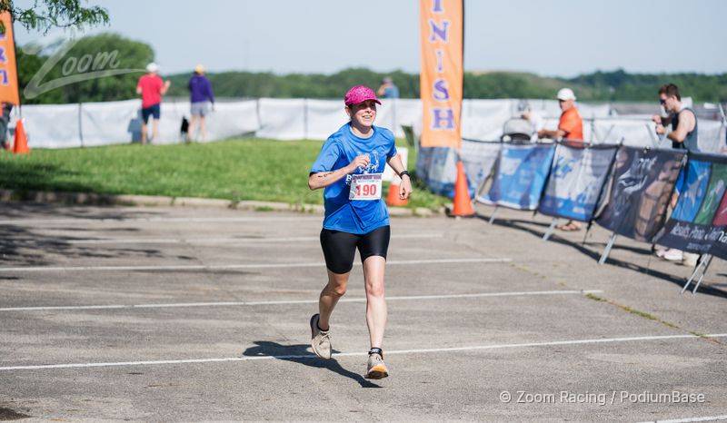 Watermarked race photo preview