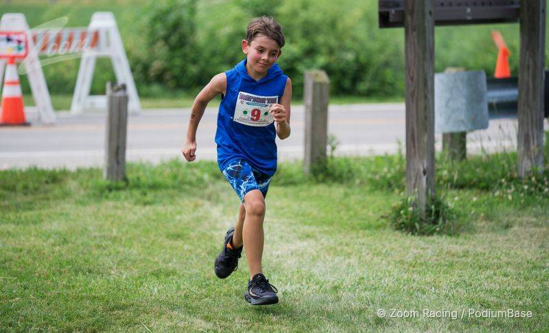 Watermarked race photo preview
