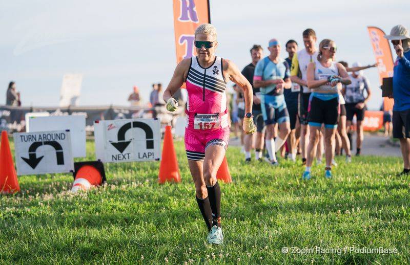 Watermarked race photo preview