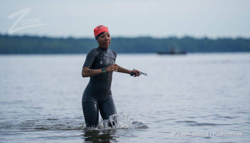 Watermarked race photo preview